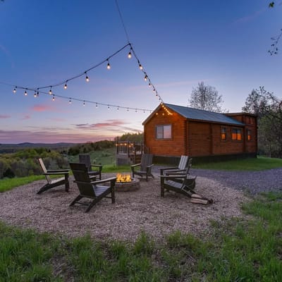 Panoramic Paradise | Amazing Views, Hot Tub, Cozy Cabin Getaway
